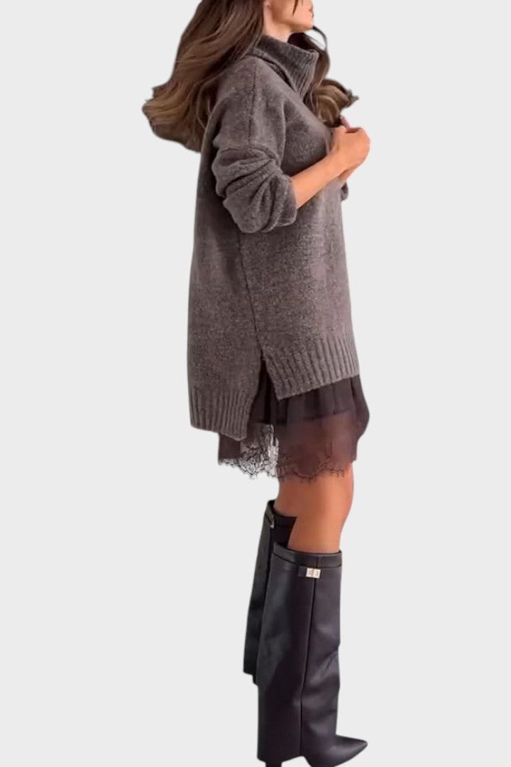 Maglione e abito in maglia Aurora