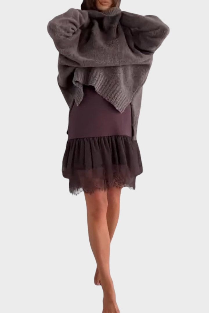 Maglione e abito in maglia Aurora