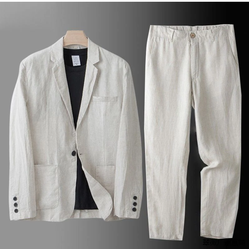 Linvero – Completo in lino elegante e leggero