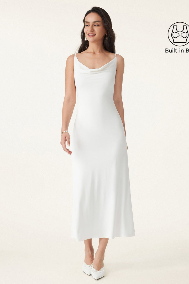 Vacay Vestito Midi Brami con scollo a cappuccio