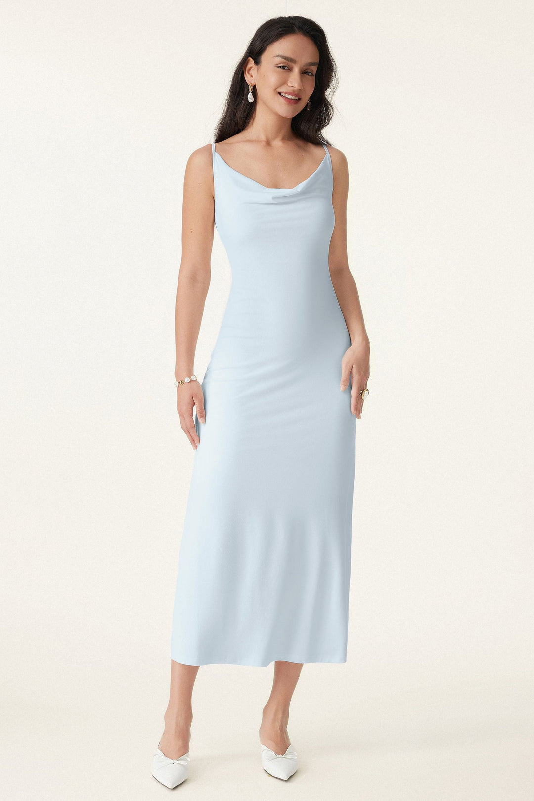 Vacay Vestito Midi Brami con scollo a cappuccio