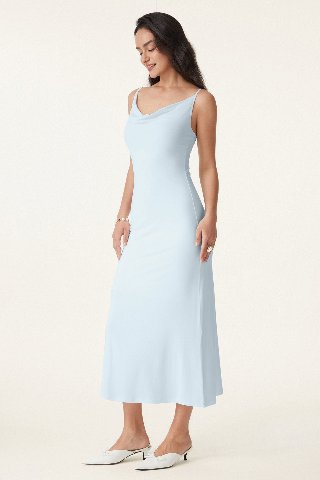 Vacay Vestito Midi Brami con scollo a cappuccio