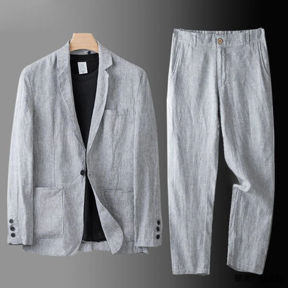 Linvero – Completo in lino elegante e leggero