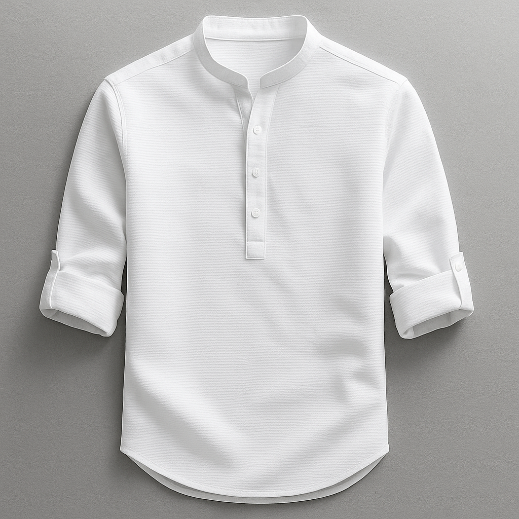 Tessaro – Camicia testurizzata dal taglio moderno