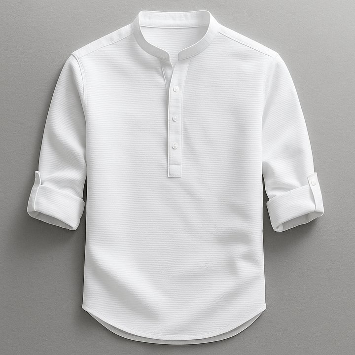 Tessaro – Camicia testurizzata dal taglio moderno