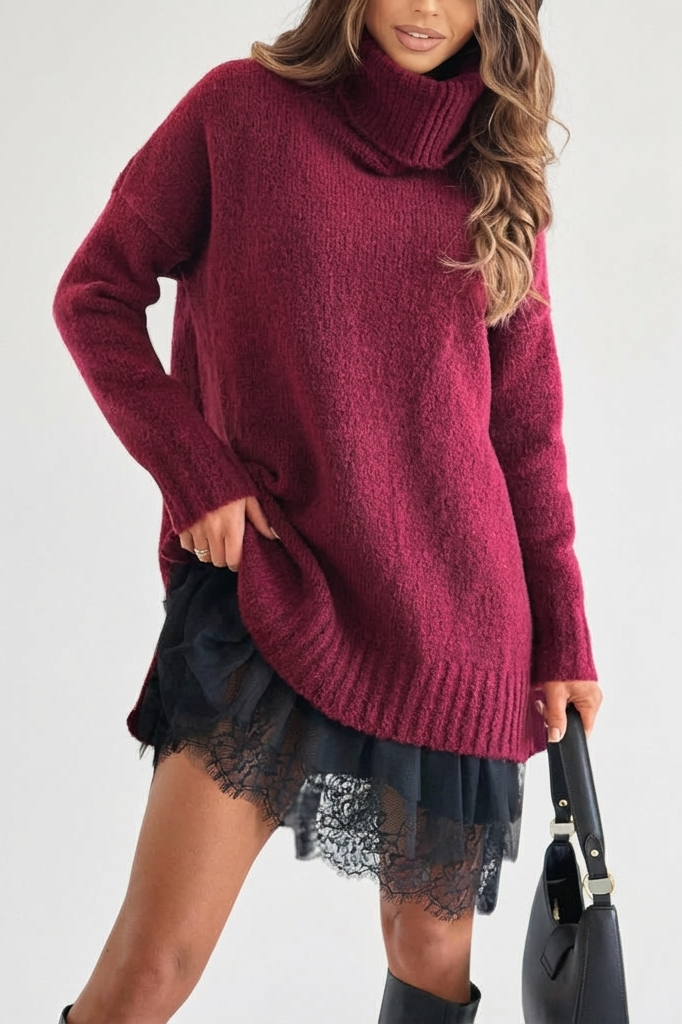 Maglione e abito in maglia Aurora