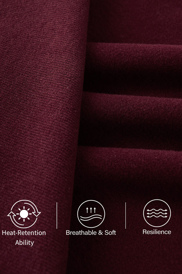 Set di 2 pezzi manica a pipistrello con scollo a gobba e gonna a ruota con tasche