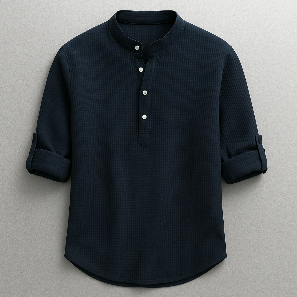 Tessaro – Camicia testurizzata dal taglio moderno