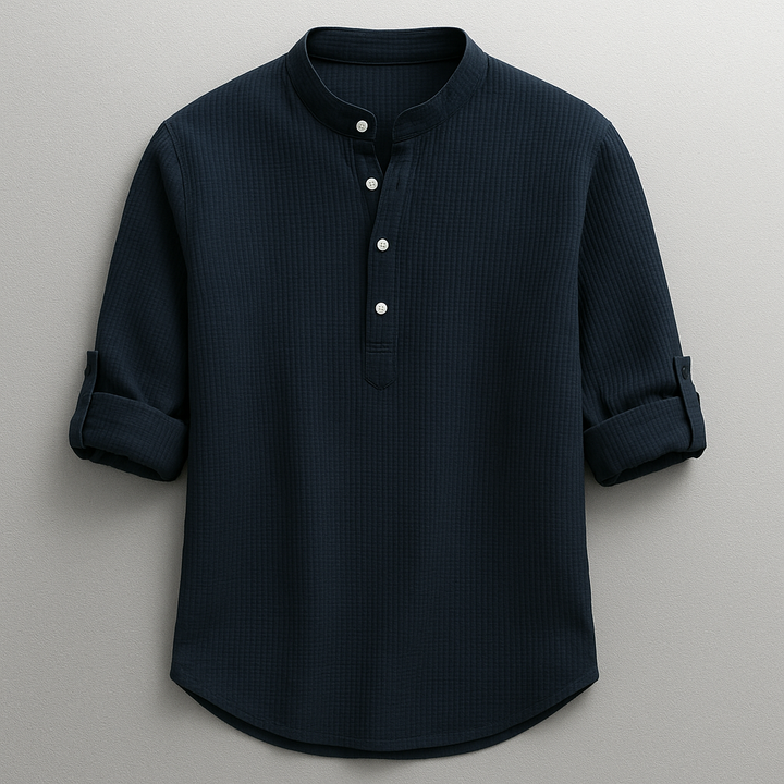 Tessaro – Camicia testurizzata dal taglio moderno