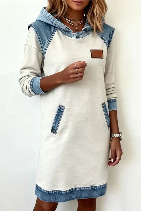 Abito casual con cappuccio