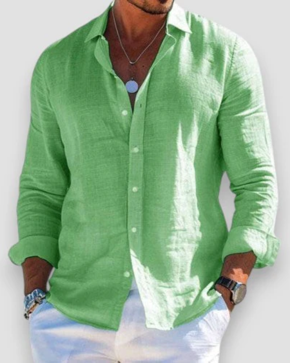 Camicia da uomo casual