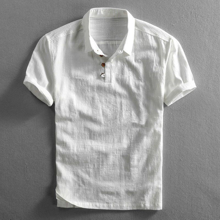 Polo in lino San Julian