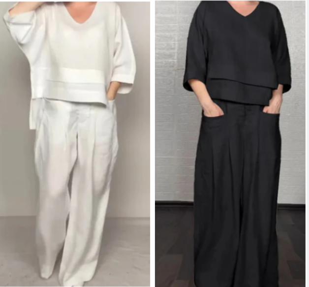 Noavelle – Completo minimal elegante e fluido