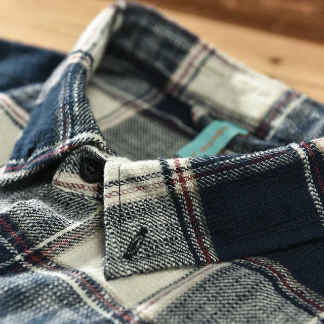 Camicia a quadri elegante