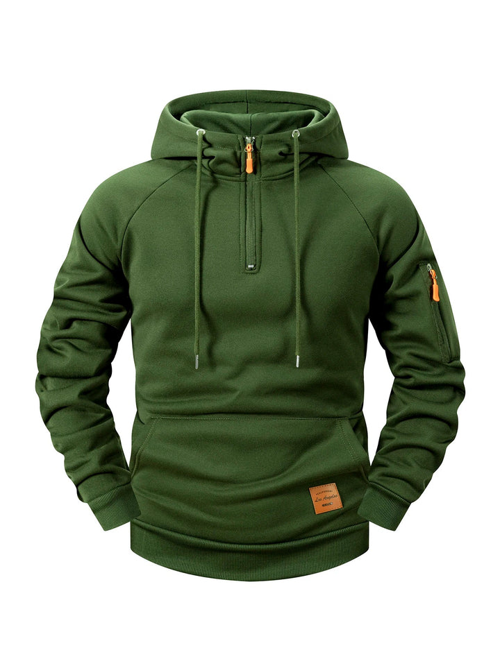 Felpa con cappuccio da uomo elegante