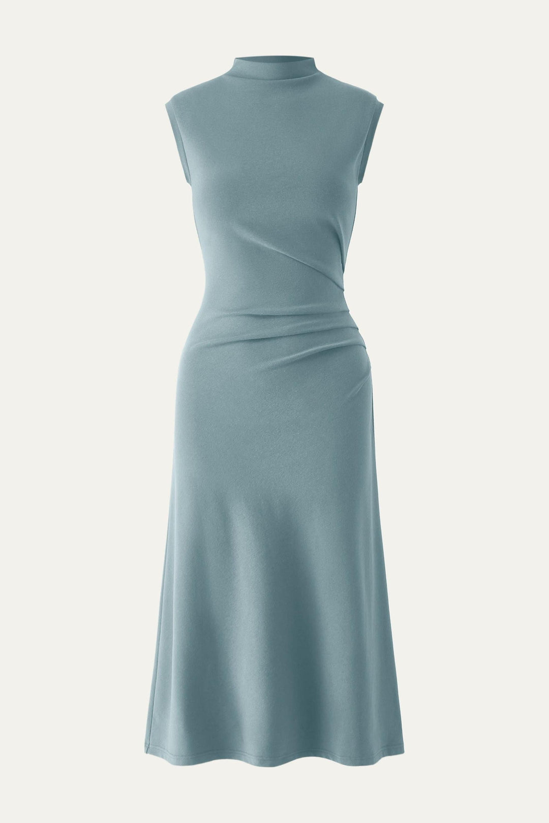 Vestito midi con scollo a gobba