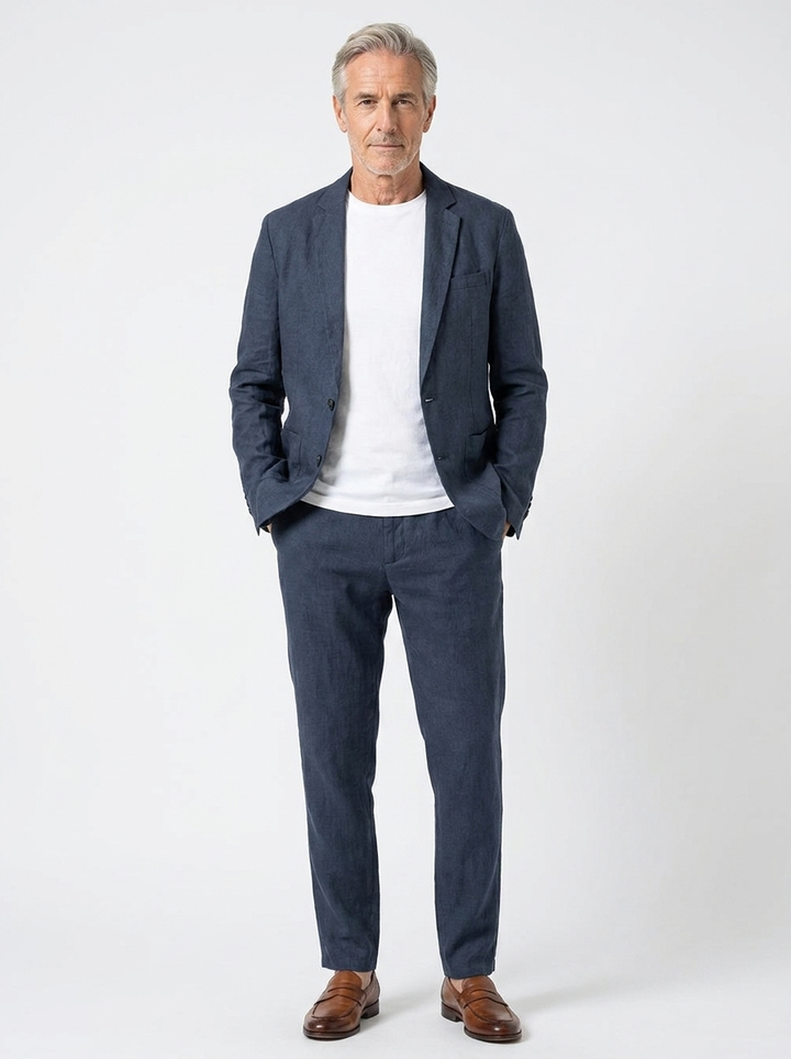 Linvero – Completo in lino elegante e leggero