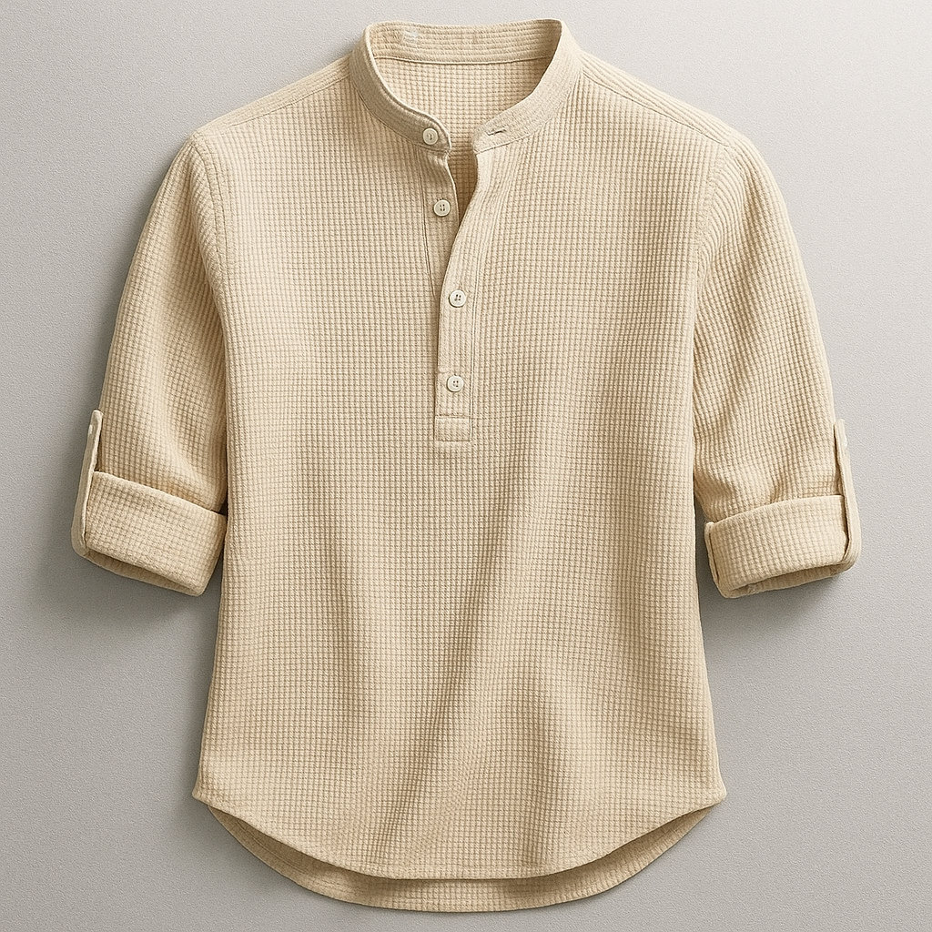Tessaro – Camicia testurizzata dal taglio moderno