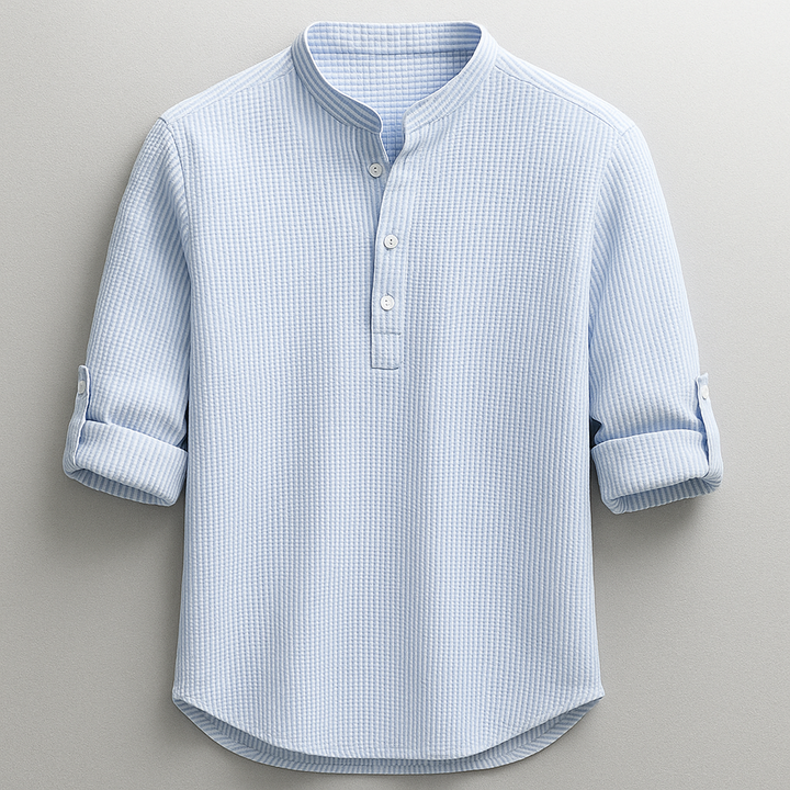 Tessaro – Camicia testurizzata dal taglio moderno