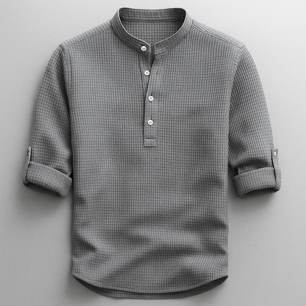 Tessaro – Camicia testurizzata dal taglio moderno
