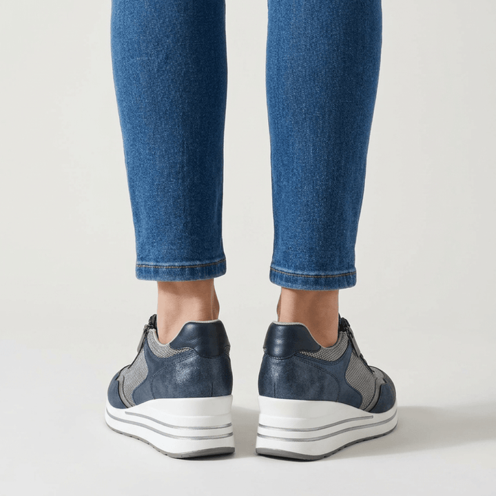Lori - Scarpa comoda Donna con zeppa