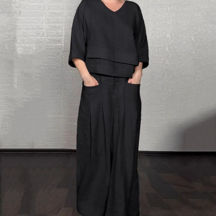 Noavelle – Completo minimal elegante e fluido