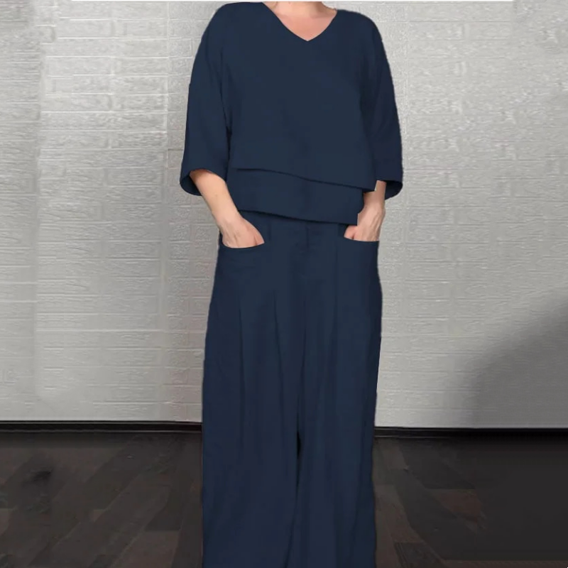 Noavelle – Completo minimal elegante e fluido