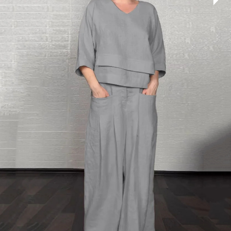 Noavelle – Completo minimal elegante e fluido
